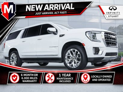 Used 2021 GMC Yukon XL SLT w/ Rear Media and Nav Package