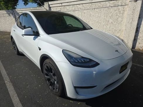Used 2022 Tesla Model Y Long Range AWD/4WD image 1