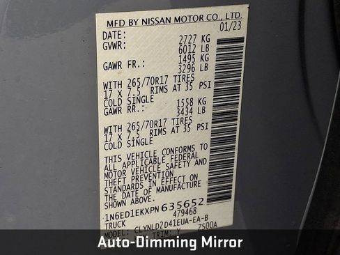 Used 2023 Nissan Frontier PRO-4X w/ Pro-4X Premium Package image 38