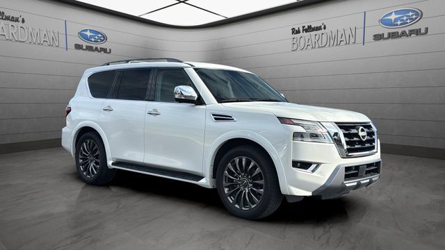 Used 2024 Nissan Armada Platinum w/ Captain's Chairs Package AWD/4WD image 1