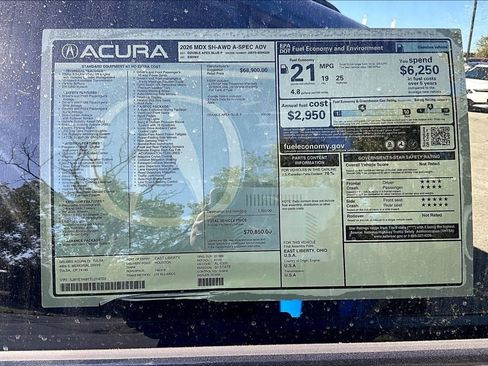 New 2026 Acura MDX A-Spec image 43