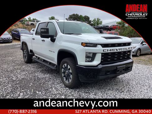 Used 2021 Chevrolet Silverado 2500 Custom w/ Custom Value Package AWD/4WD image 1