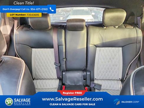 Used 2017 INFINITI QX70 4dr Sport w/ Limited Package image 13