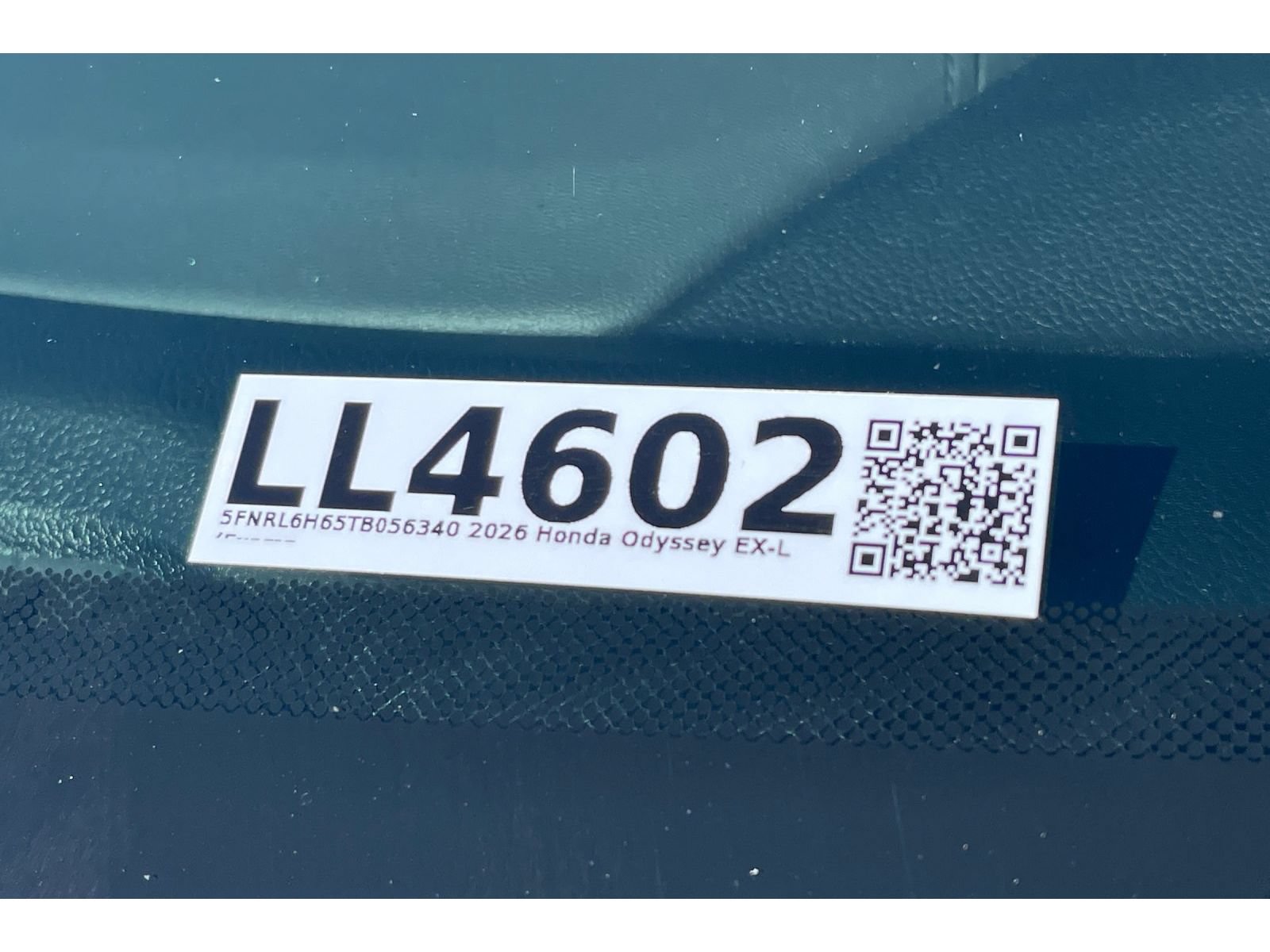 Certified 2026 Honda Odyssey EX-L image 54