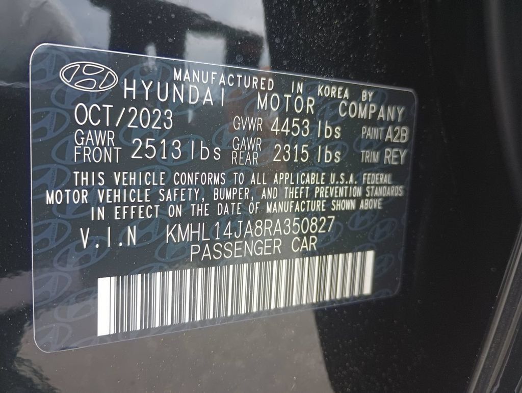 Certified 2024 Hyundai Sonata SEL w/ Convenience Package FWD image 33