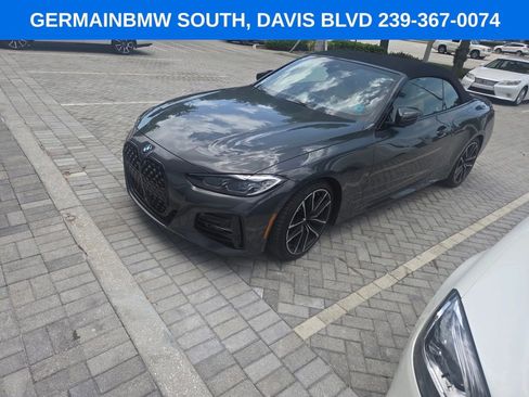 Certified 2024 BMW 430i Convertible w/ M Sport Package RWD image 1