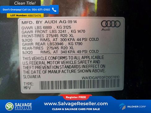 Used 2015 Audi Q7 3.0T S line Prestige AWD/4WD image 17