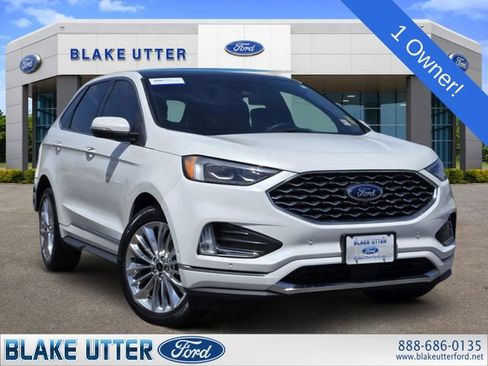 Used 2022 Ford Edge Titanium w/ Equipment Group 301A AWD/4WD image 1