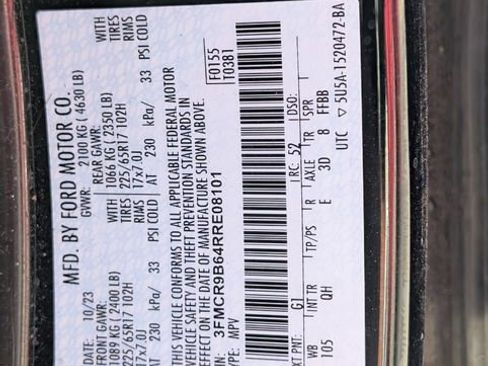 Used 2024 Ford Bronco Sport Big Bend w/ Convenience Package image 27