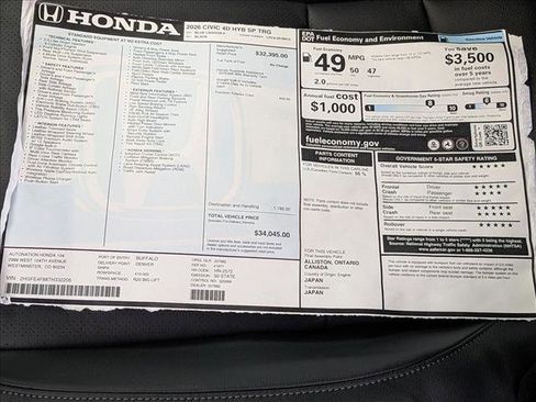 New 2025 Honda Accord Touring image 19