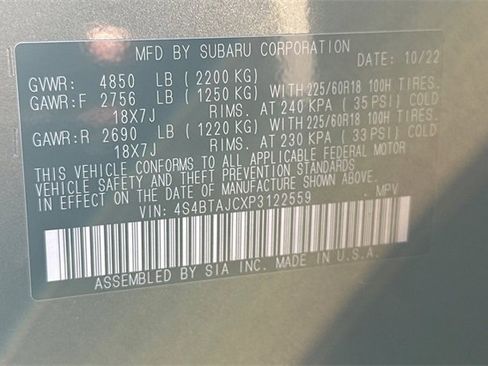 Used 2023 Subaru Outback Onyx Edition image 33