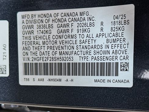 Used 2025 Honda Civic LX image 29
