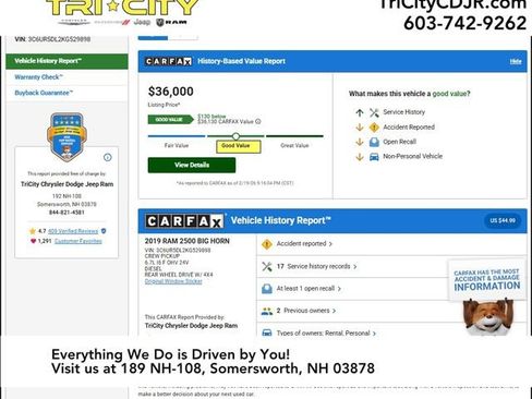 Used 2019 RAM 2500 Big Horn image 12