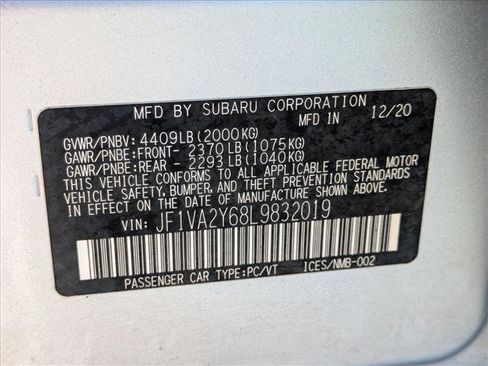 Used 2020 Subaru WRX STI Limited AWD/4WD image 15