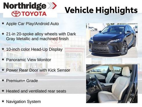 Used 2023 Lexus RX 350 Premium Plus image 2