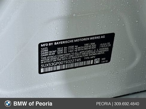 New 2026 BMW X3 xDrive30 image 32