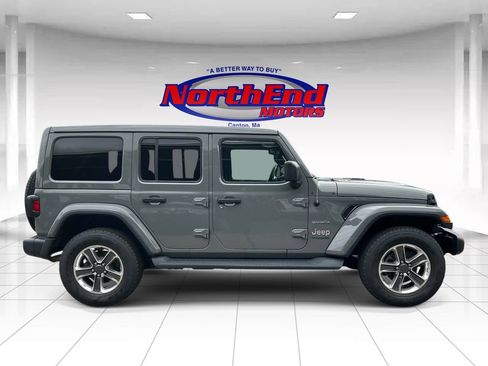 Used 2021 Jeep Wrangler Unlimited Sahara w/ Cold Weather Group AWD/4WD image 8