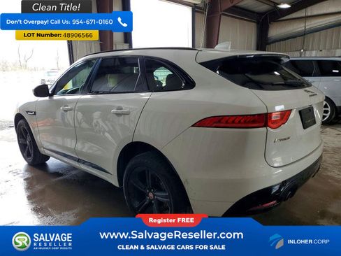 Used 2017 Jaguar F-PACE S AWD/4WD image 3