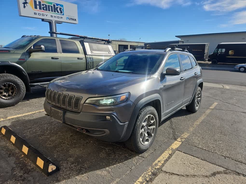 Used 2020 Jeep Cherokee Trailhawk AWD/4WD image 1