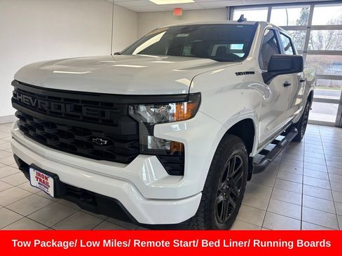 Certified 2024 Chevrolet Silverado 1500 Custom AWD/4WD image 1