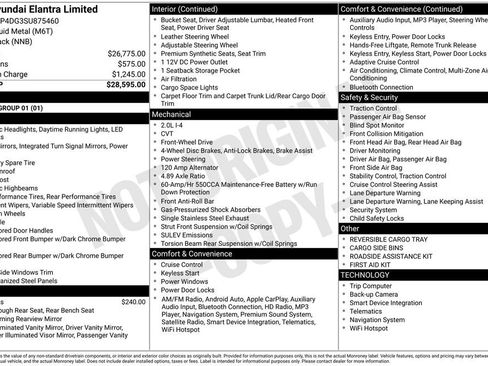Used 2025 Hyundai Elantra Limited FWD image 5