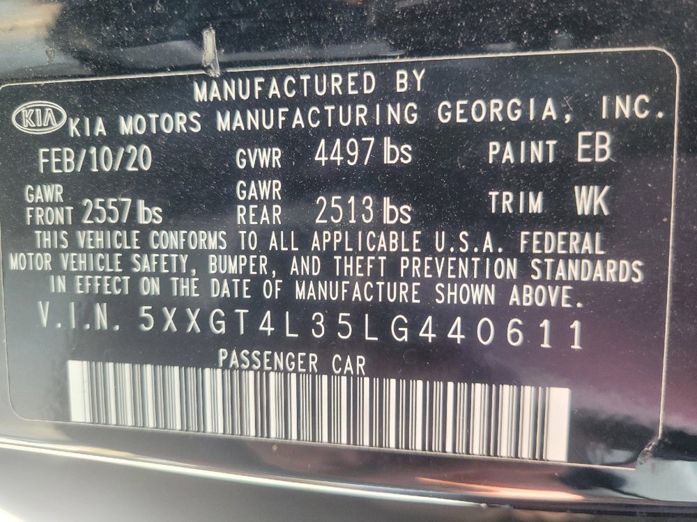 Used 2020 Kia Optima LX FWD image 33