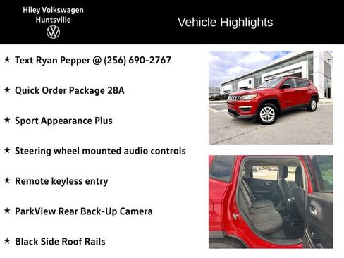 Used 2018 Jeep Compass Sport image 6