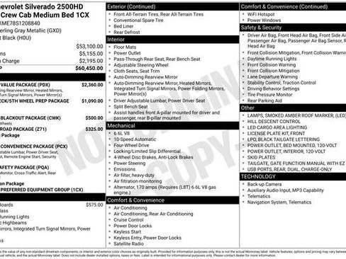Used 2025 Chevrolet Silverado 2500 Custom w/ Custom Value Package AWD/4WD image 27