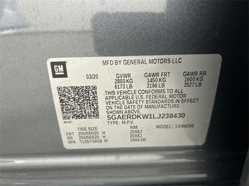 Certified 2020 Buick Enclave Avenir w/ Avenir Technology Package image 35