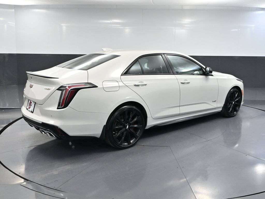 Used 2023 Cadillac CT4 V w/ LPO, ONYX Package AWD/4WD image 3