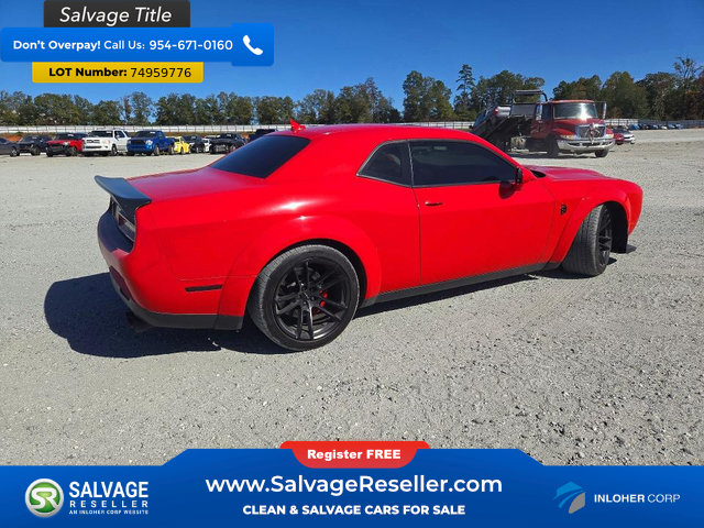 Used 2020 Dodge Challenger SRT Hellcat RWD image 4