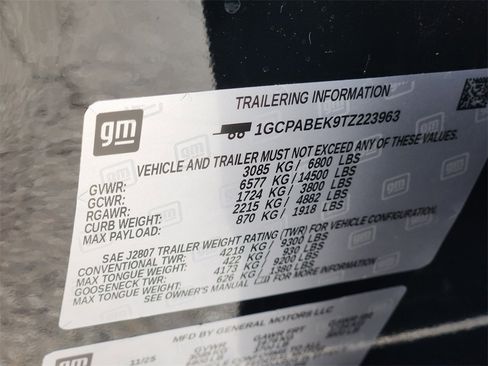 New 2026 Chevrolet Silverado 1500 Custom image 8