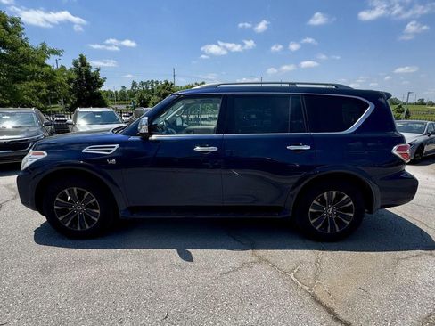 Used 2019 Nissan Armada Platinum w/ Captain's Chairs Package AWD/4WD image 2