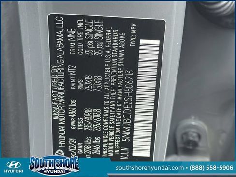 Certified 2025 Hyundai Tucson SEL AWD/4WD image 21