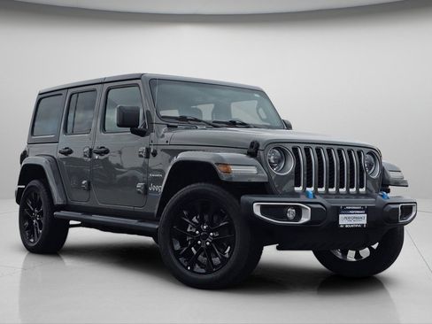 Used 2023 Jeep Wrangler Sahara 4xe image 2