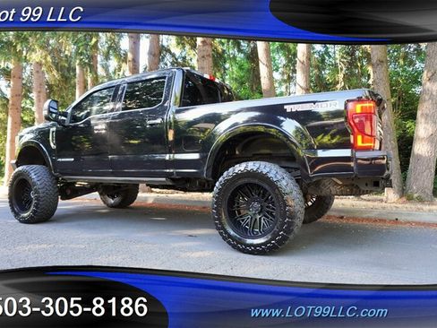 Used 2021 Ford F350 Platinum w/ Tremor Off-Road Package AWD/4WD image 11