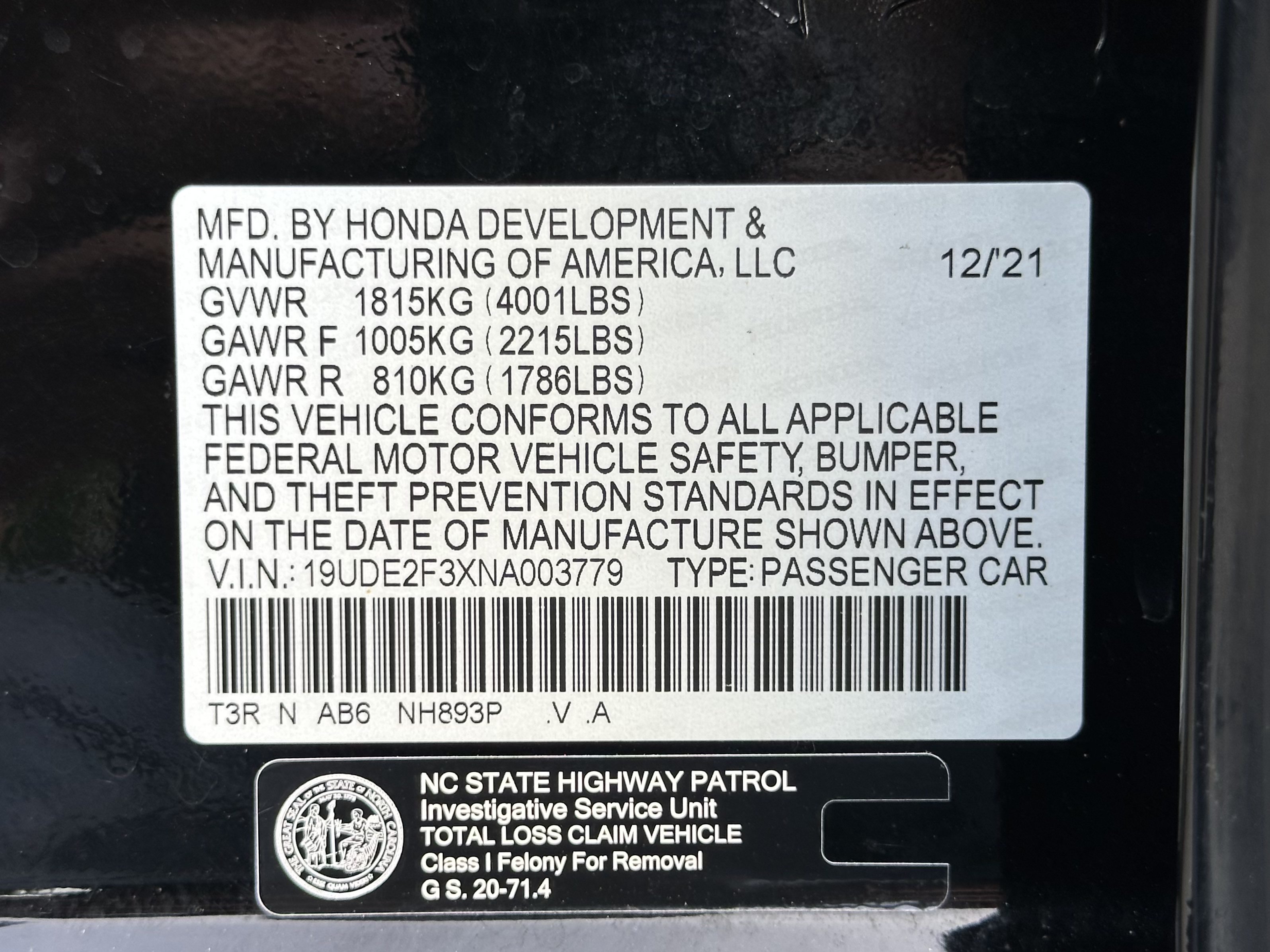 Used 2022 Acura ILX FWD image 22