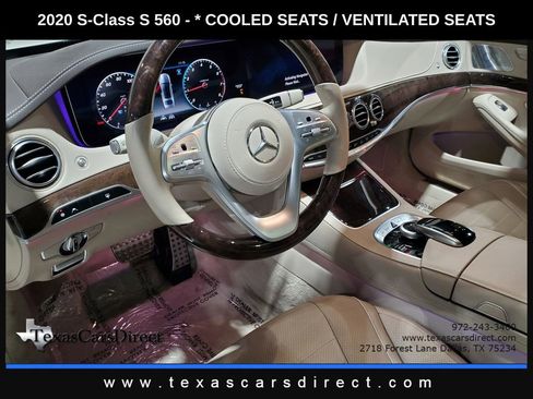 Used 2020 Mercedes-Benz S 560 4MATIC Sedan image 7