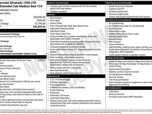 Used 2022 Chevrolet Silverado 1500 Custom image 2