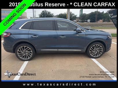 Used 2019 Lincoln Nautilus Reserve
