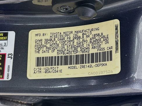 Used 2013 Toyota Corolla S image 21