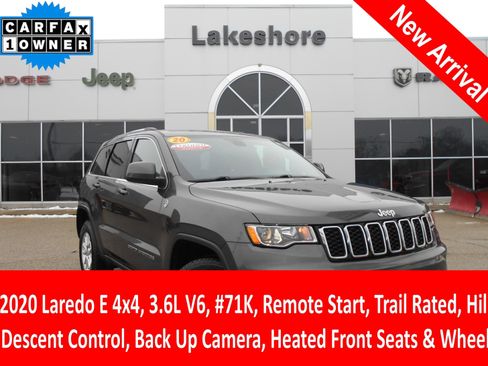 Certified 2020 Jeep Grand Cherokee Laredo image 1