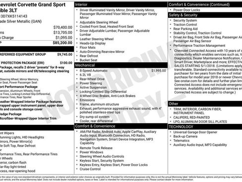 Used 2019 Chevrolet Corvette Grand Sport image 3