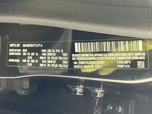 Used 2019 Maserati Levante GranSport AWD/4WD image 38