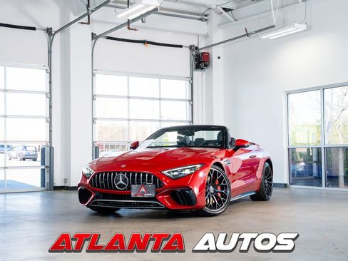 Used 2022 Mercedes-Benz SL 55 AMG 4MATIC image 1