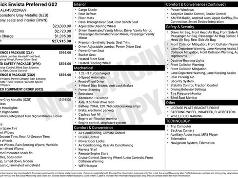 Used 2025 Buick Envista Preferred w/ Convenience I Package image 34