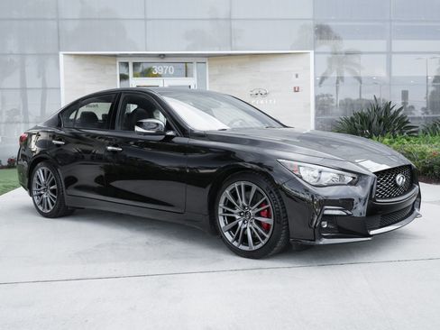 Used 2023 INFINITI Q50 Red Sport 400 RWD image 4