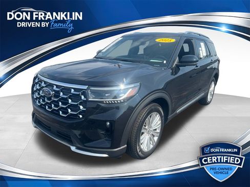 Used 2025 Ford Explorer Platinum w/ LUX Leather Package AWD/4WD image 1