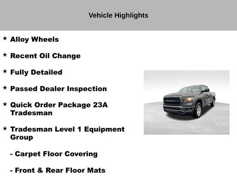 Used 2023 RAM 1500 Tradesman image 9