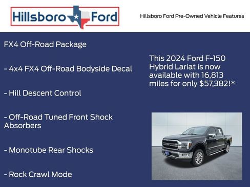 Used 2024 Ford F150 Lariat w/ Equipment Group 502A High image 9